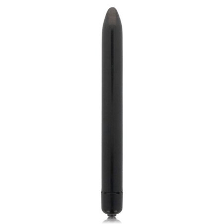 GLOSSY slanke zwarte vibrator 18 mm