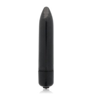 GLOSSY dunne zwarte vibrator van 18 mm voor gerichte stimulatie