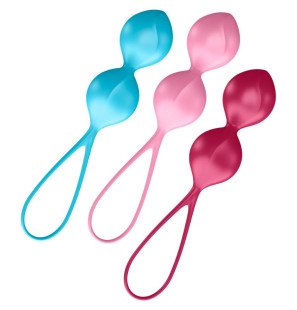 Satisfyer Loveballs Trainingsset 2 vaginale balletjes voor intieme wellness – foto 1