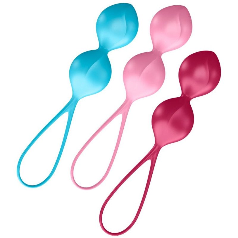 Satisfyer Loveballs Trainingsset 2 vaginale balletjes voor intieme wellness – foto 1