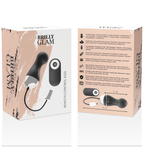 BRILLY GLAM Ian stimulator with remote control for adults – image 9