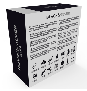 Stimulateur télécommandé Zara pour le bien-être intime - BLACK et SILVER – photo 5