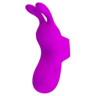 Rechargeable Rabbit Finger Sleeve Pretty Love for Targeted Stimulation – image 1