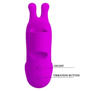 Rechargeable Rabbit Finger Sleeve Pretty Love for Targeted Stimulation – image 3