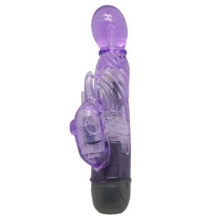 Wibrator BAILE Lilac Rabbit z 10 trybami wibracji – zdjęcie 1