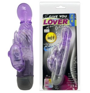 BAILE Lilac Rabbit-Vibrator mit 10 Vibrationsmodi – Bild 2