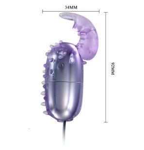 Œuf vibrant BAILE avec stimulateur pour une stimulation intime ciblée – photo 3