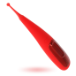 Vibromasseur rouge HALLO Focus Touch pour la stimulation clitoridienne – photo 3