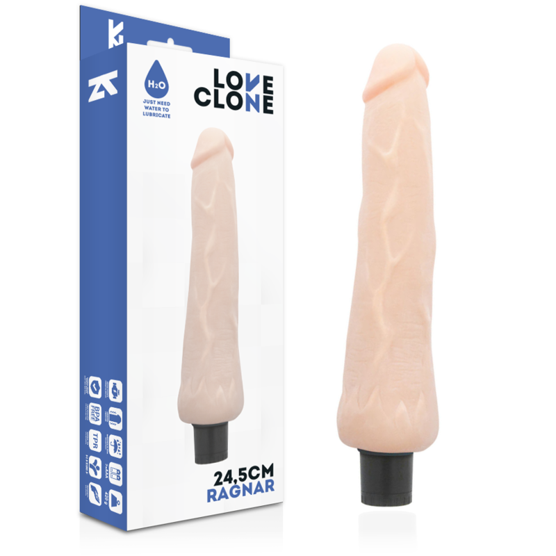 LOVECLONE Ragnar self-lubricating vibrator 24,5 cm – image 1 LOVECLONE Ragnar self-lubricating vibrator 24,5 cm – image 1