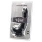 Get Real realistischer Dildo 20,5 cm mit schwarzen Hoden – Bild 2