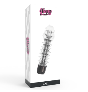 GLOSSY Axel vibrator zwart 14 cm – foto 4