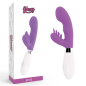 Vibromasseur rabbit lilas de 12 cm pour le bien-être intime – photo 1