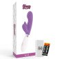 Lilac rabbit vibrator, 12 cm, for intimate wellness – image 5
