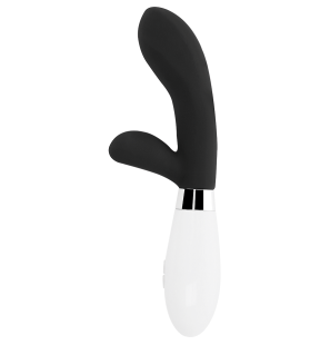 Glossy Jackson Rabbit-Vibrator schwarz 12 cm – Bild 2