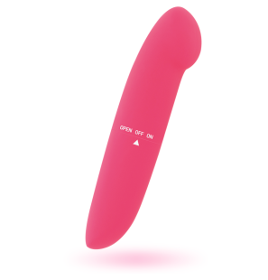 GLOSSY rosa Vibrator 13 cm – Bild 2