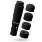 GLOSSY Black Massager for Intimate Wellness, 10,7 cm – image 2