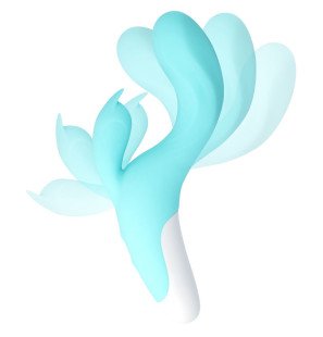 MIA Dresden Vibrator 19,2 cm in Türkisblau – Bild 2
