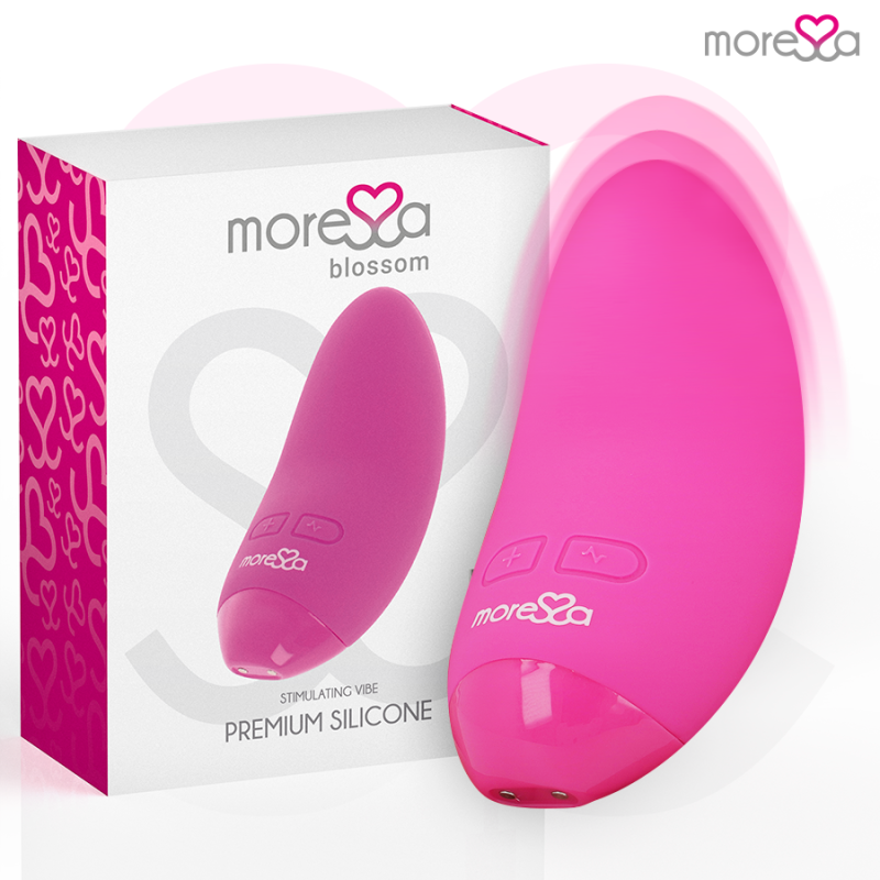 MORESSA Blossom Pink personal massager 40 mm – image 1