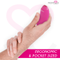 MORESSA Blossom Pink personal massager 40 mm – image 5