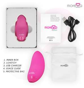 MORESSA Blossom Pink personal massager 40 mm – image 6