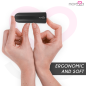 MORESSA Nix vibrator with remote control, black – image 5