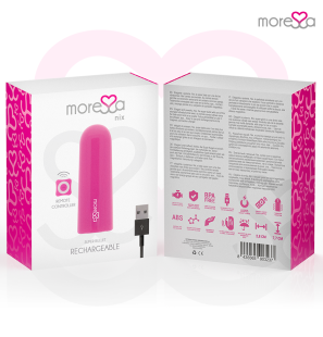 Vibromasseur multi-modes MORESSA rose avec télécommande – photo 7