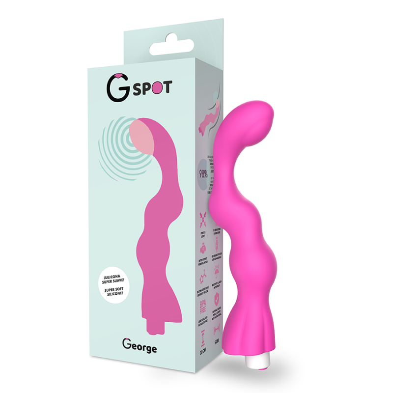 Pink Rubber G-spot Vibrator for Targeted Stimulation – image 1 Pink Rubber G-spot Vibrator for Targeted Stimulation – image 1