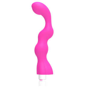 Pink Rubber G-spot Vibrator for Targeted Stimulation – image 3