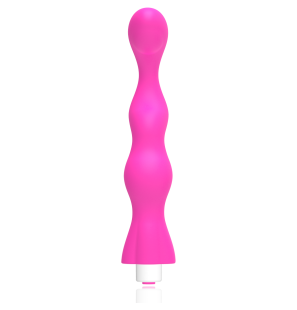Pink Rubber G-spot Vibrator for Targeted Stimulation – image 4