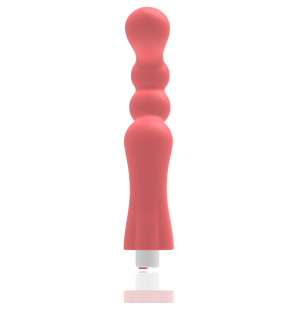 G-Spot Gohan vibrator for targeted stimulation in light red – image 4