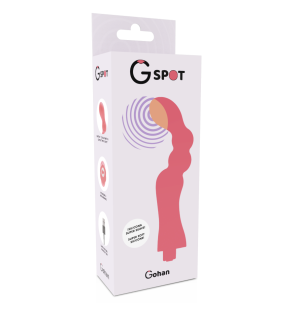 G-Spot Gohan vibrator for targeted stimulation in light red – image 5