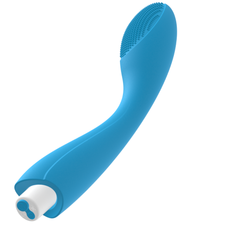 G-spot vibrator Gylbert turquoise blauw voor gerichte stimulatie