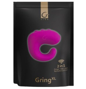 G-VIBE wibrujący pierścień na penisa XL w kolorze Słodka Malina – zdjęcie 3
