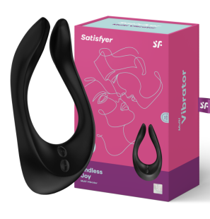 Satisfyer Partner Multifunctionele Clitorisstimulator 13 cm zwart – foto 2