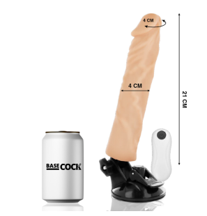 Realistic vibrator with remote control 21 cm – image 2