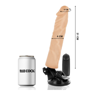 Vibromasseur réaliste avec télécommande 21 cm BASECOCK – photo 2