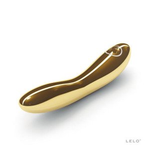 Vibromasseur doré LELO Inez avec finition en or 24 carats – photo 2