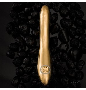 Vibromasseur doré LELO Inez avec finition en or 24 carats – photo 3