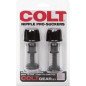 Ventouses pour tétons CALEXOTICS Colt Black pour adultes – photo 2