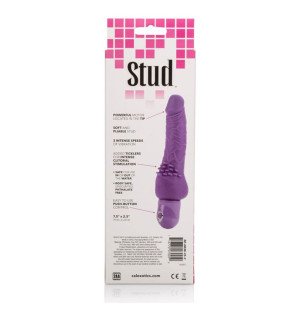 CalExotics Power Stud Cliterrific Klitorisvibrator 19,05 cm lila – Bild 2