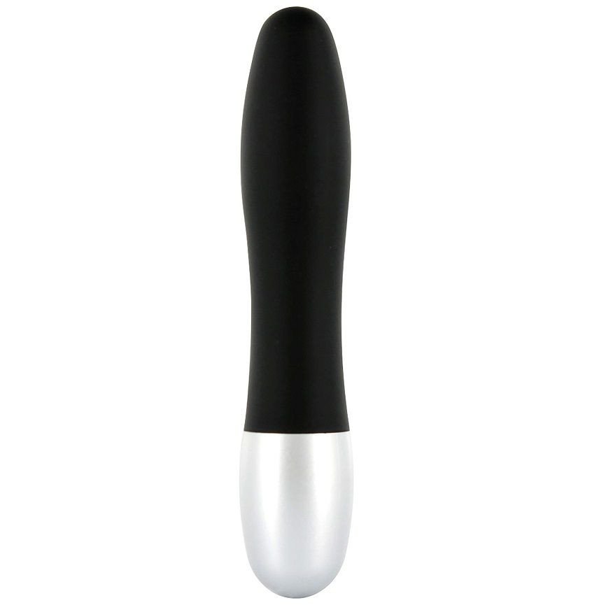Schwarzer Vibrator, 11 cm, von SEVEN CREATIONS – Bild 1