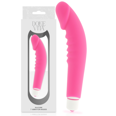Dolce Vita realistische siliconen vibrator in roze