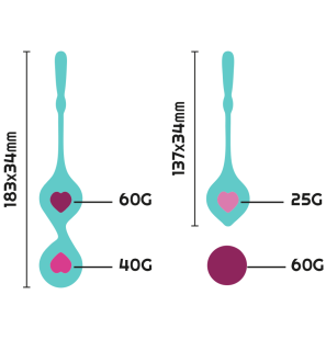 RITHUAL Deva pelvic floor training set in two colours – image 3