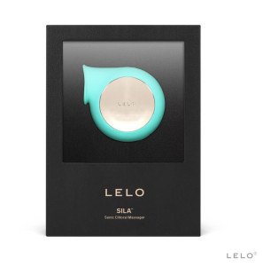LELO SILA air-pressure clitoral stimulator in Aqua Green, 35 mm – image 2