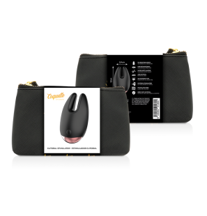 Coquette Chic Desire Klitorisstimulator schwarz und gold 59 mm – Bild 2
