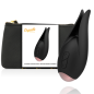 Coquette Chic Desire Clitoral Stimulator in Black with Gold Floral Design – image 1