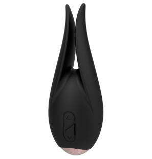 Coquette Chic Desire Clitoral Stimulator in Black with Gold Floral Design – image 6