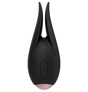Coquette Chic Desire Clitoral Stimulator in Black with Gold Floral Design – image 8