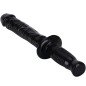 GET REAL Manhandler – realistyczne dildo 38 cm z uchwytem, czarne – zdjęcie 5