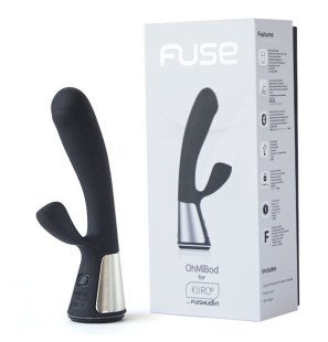Pilot do aplikacji KIIROO OHMIBOD FUSE, czarny, 180 mm – zdjęcie 6